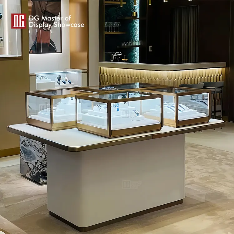 DG Display Showcase | Bepoke modular display cases factory 4