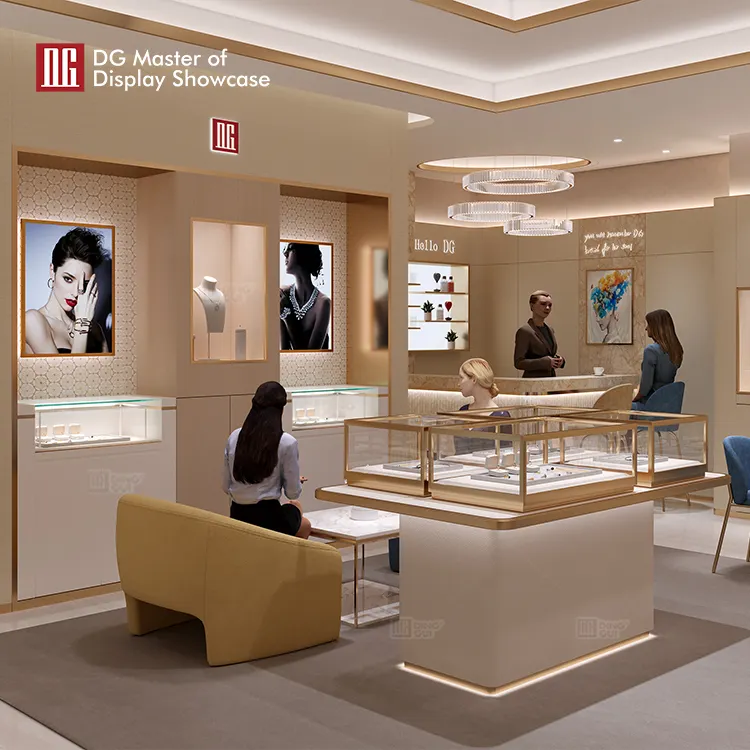 DG Display Showcase | Bepoke modular display cases factory 5