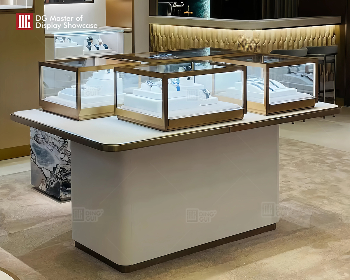 DG Display Showcase | Bepoke modular display cases factory 9