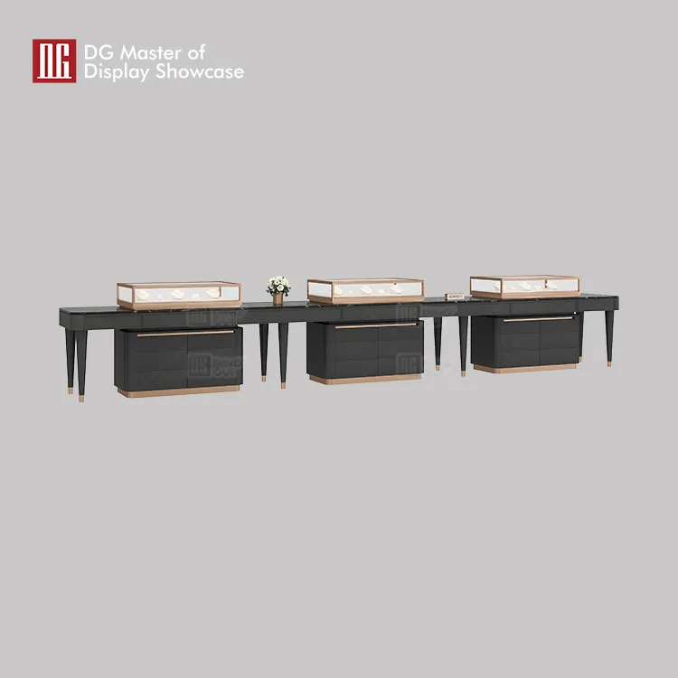 Luxury Glass Fronted Corner Display Cabinet. 2