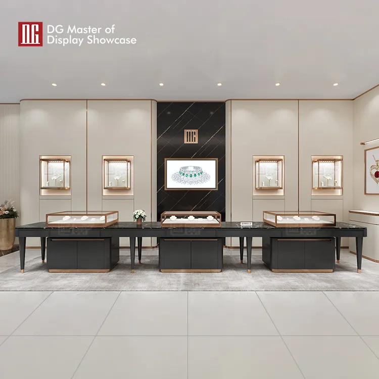 Luxury Glass Fronted Corner Display Cabinet. 5