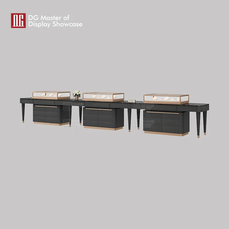 Luxury Glass Fronted Corner Display Cabinet. 3