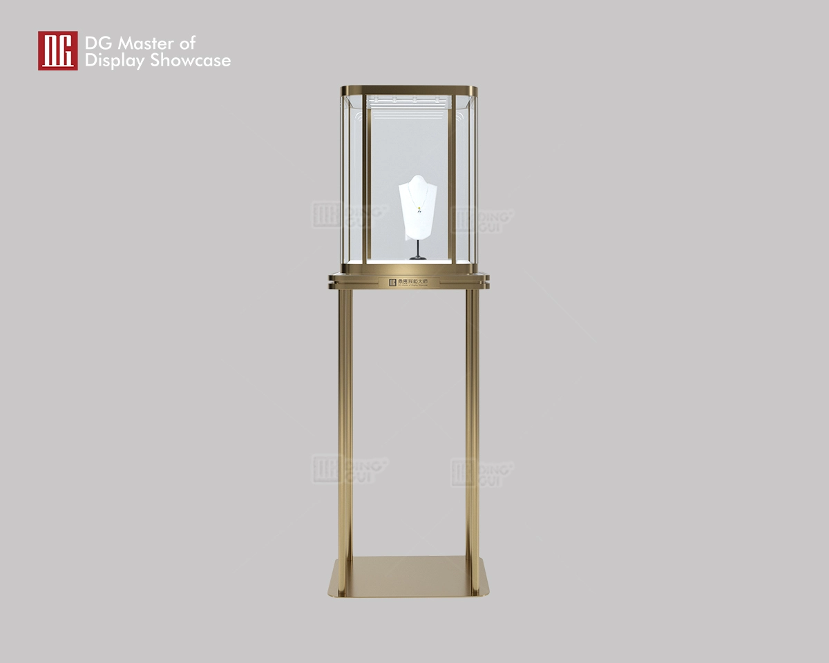 DG Showcase High End Luxury Jewelry Watch Display Showcase Propesyonal na Cabinet Manufacturer 1