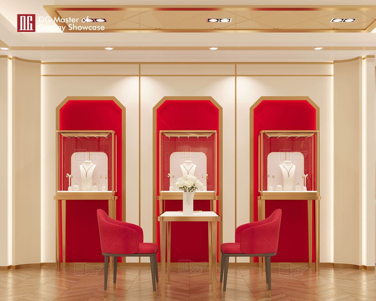 DG Showcase Luxusní šperky Vitríny na hodinky Kreativní design 10