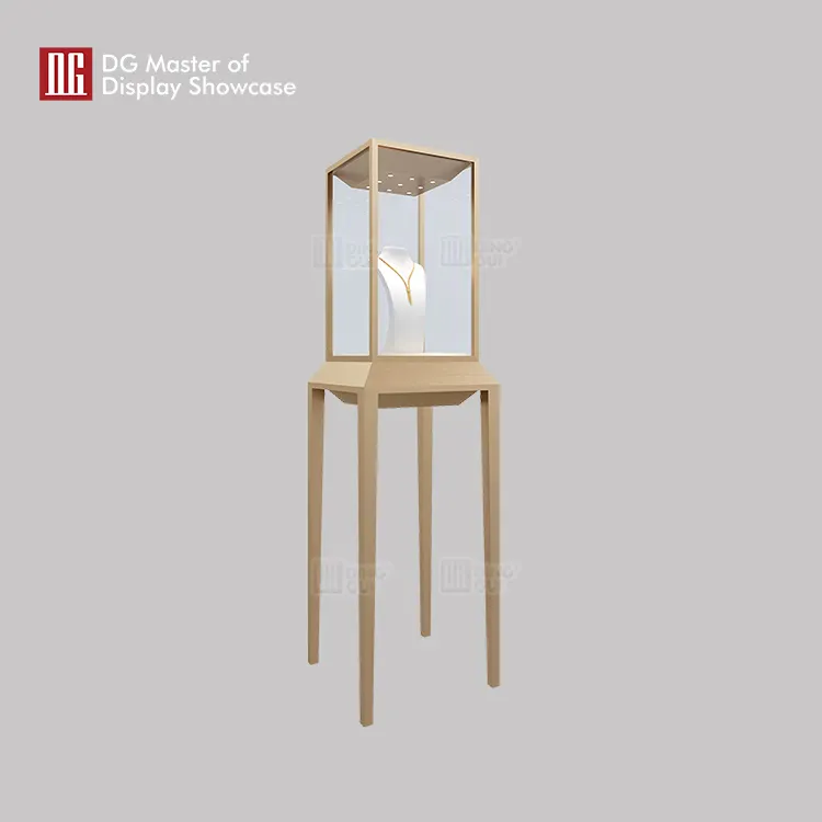 DG Display Showcase | custom free standing glass display case wholesale 3