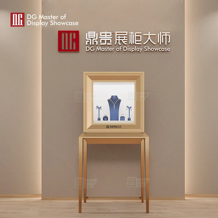 Bepoke free standing glass display case supplier | DG Display Showcase 5