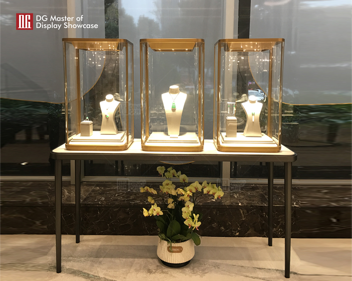 DG Showcase Innovative Design Jewelry Watch Dsiplay Cabinets Interior Decoration 9
