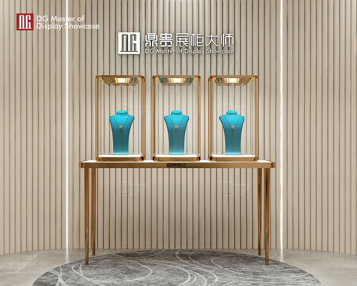 DG Showcase Innovative Design Jewelry Watch Dsiplay Cabinets Interior Decoration 8