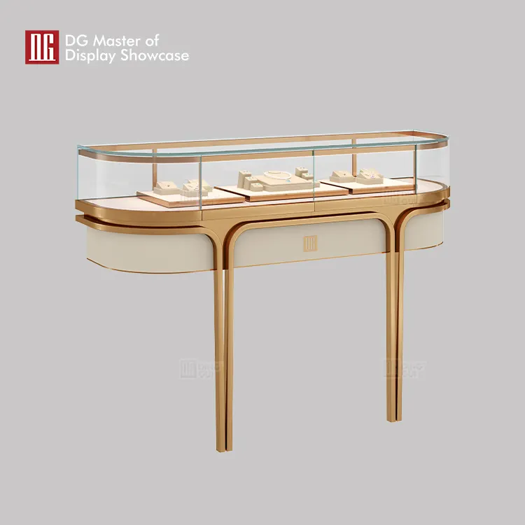 Luxury Glass Dome Jewelry Showcase - One-Stop Solution 2