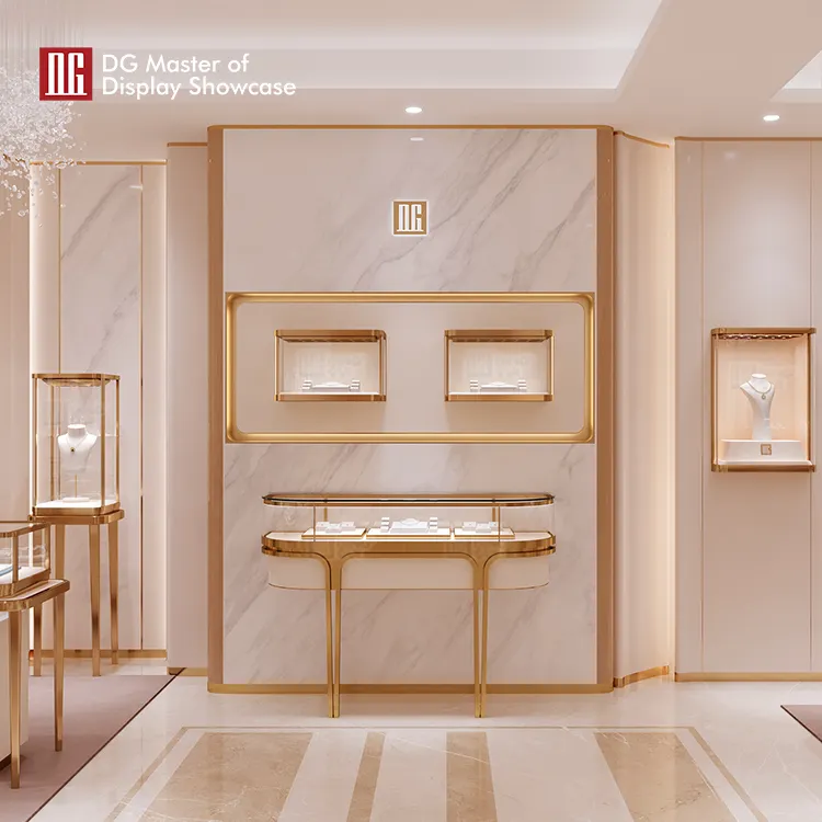 Luxury Glass Dome Jewelry Showcase - One-Stop Solution 5