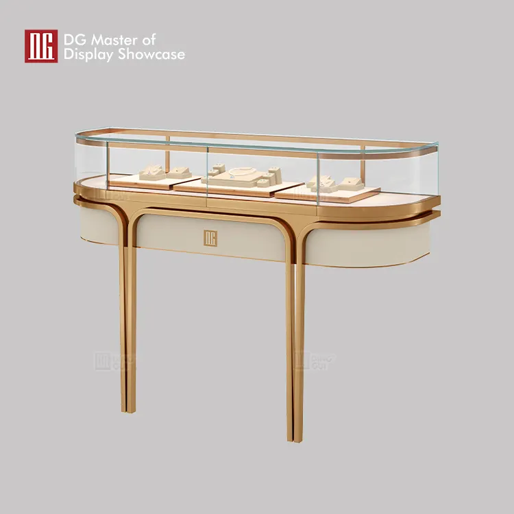 Luxury Glass Dome Jewelry Showcase - One-Stop Solution 3