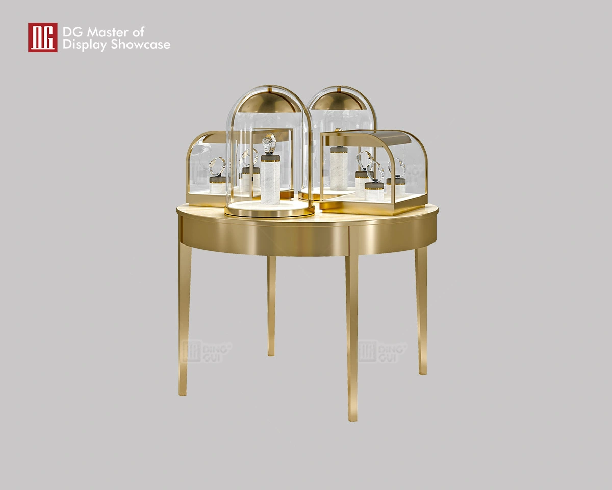 DG Showcase luxury jewellery watch display cabinet custom jewelry shop interior design 1