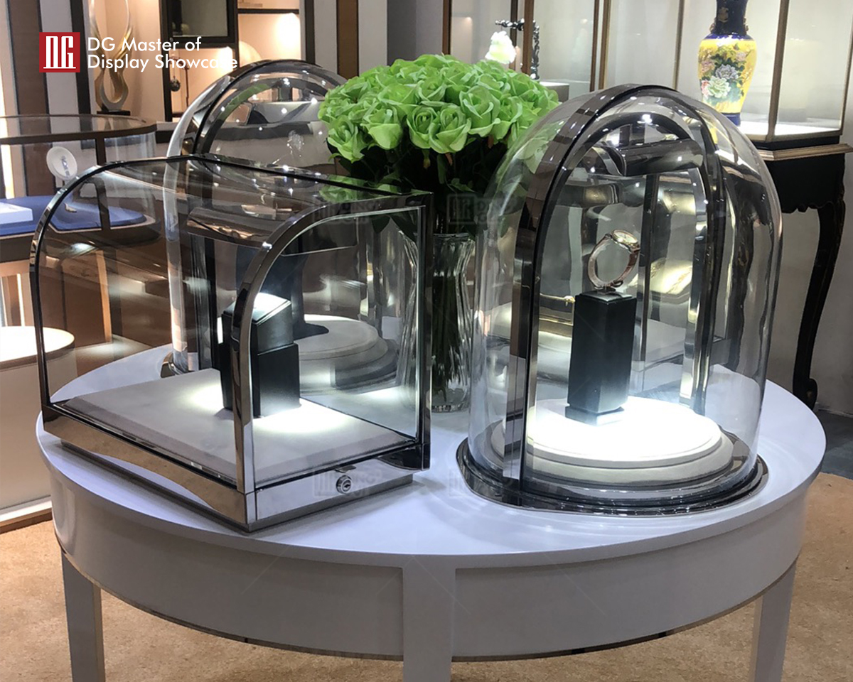 Professional kiosk display cases factory | DG Display Showcase 10