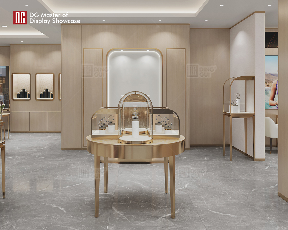 Professional kiosk display cases factory | DG Display Showcase 8