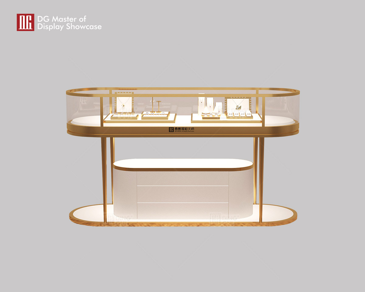 DG Display Showcase | Top front locking glass display cases wholesale 6