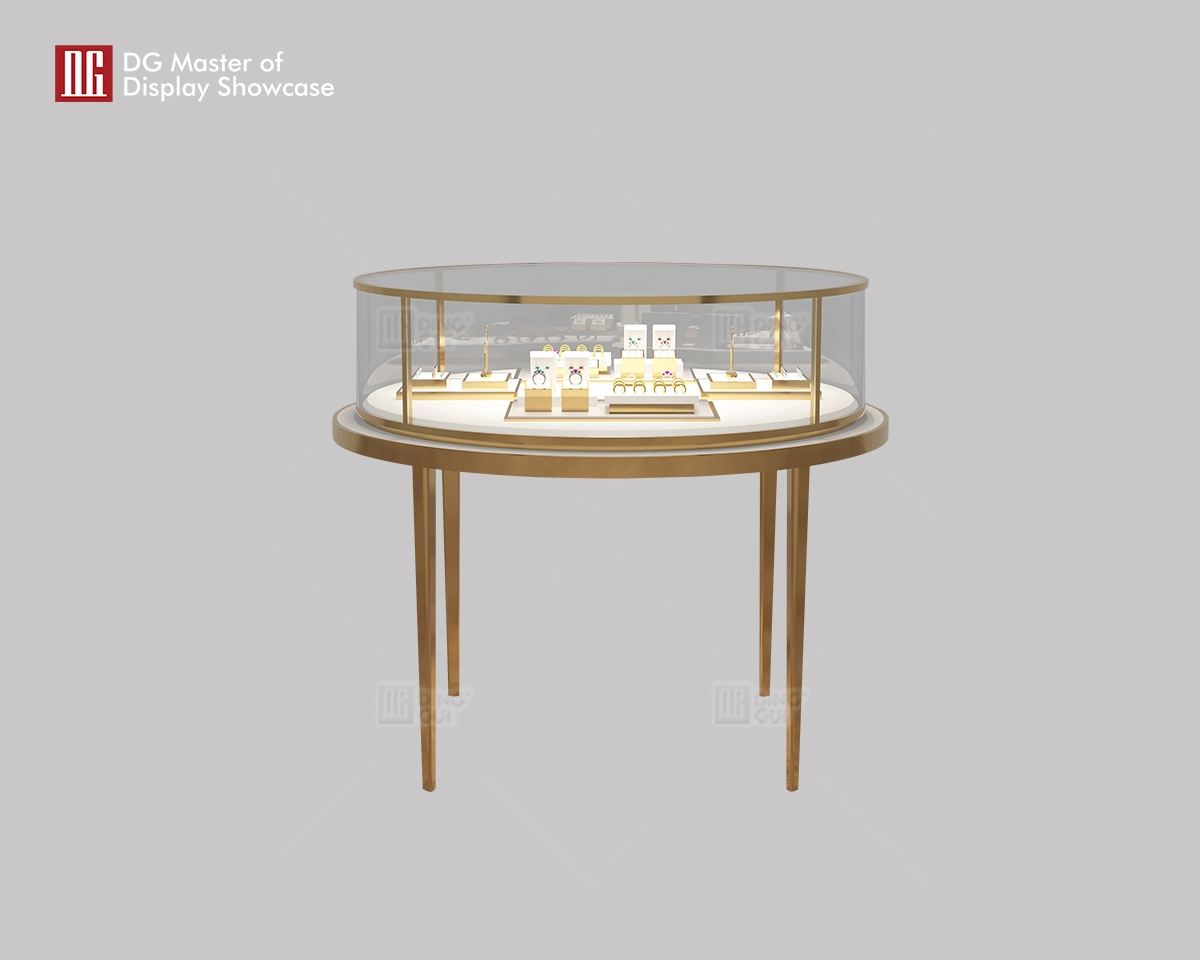 DG Showcase luksus smykker ur showcase skab butik display disk design 1