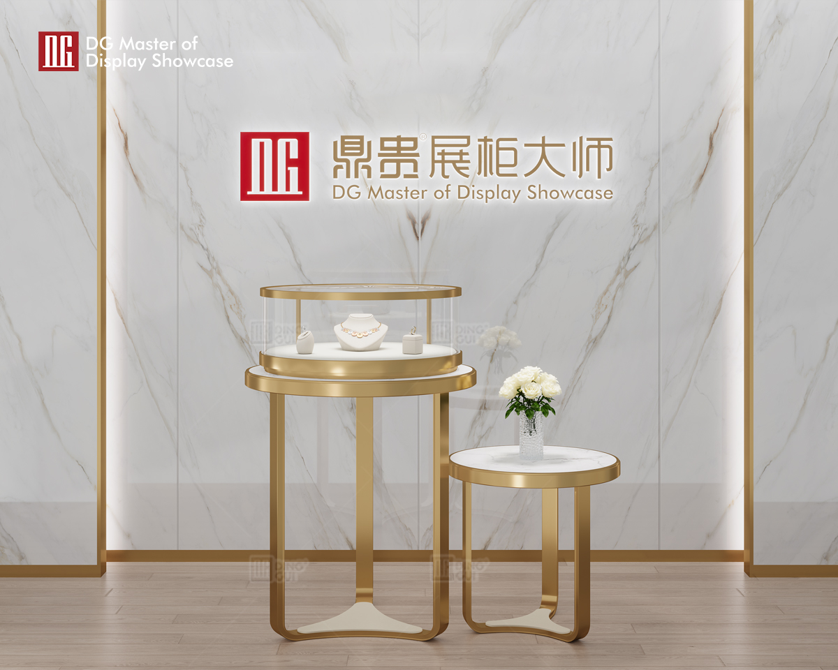 DG New High-End Marangyang Alahas at Relo Combination Showcase 10