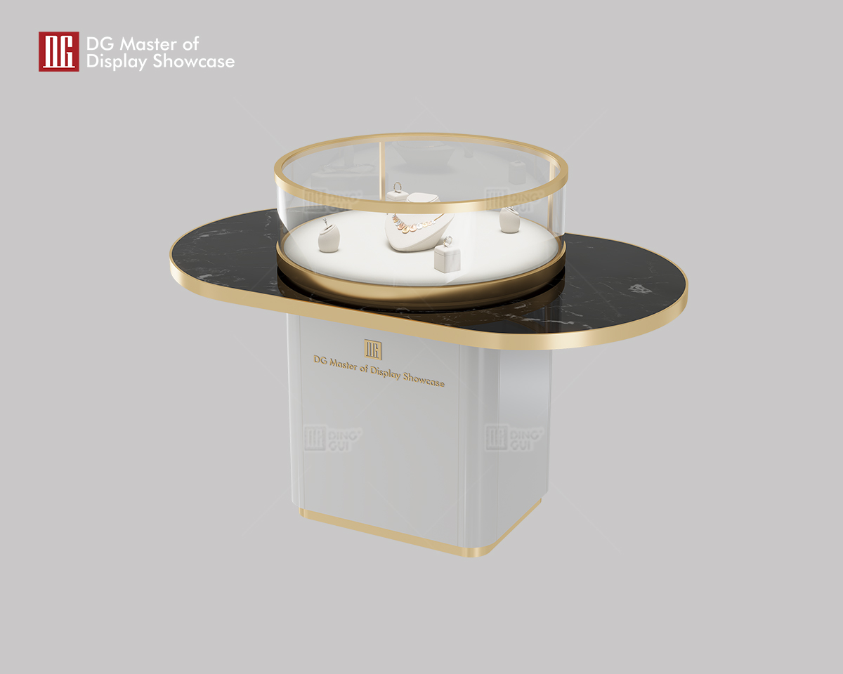 Luxurious and Exquisite Jewelry and Watch Island Showcase by DG 9