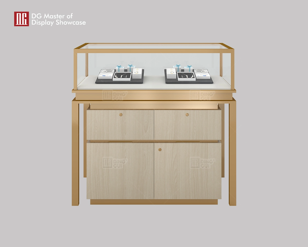 DG Showcase Classic Style Jewelry Watch Display showcase Luxury Shop Interior Design 1