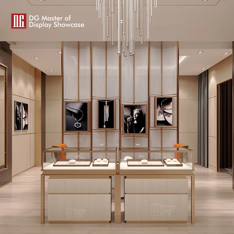 Luxury Glass Showcase: Front Opening & Adjustable Lighting 5