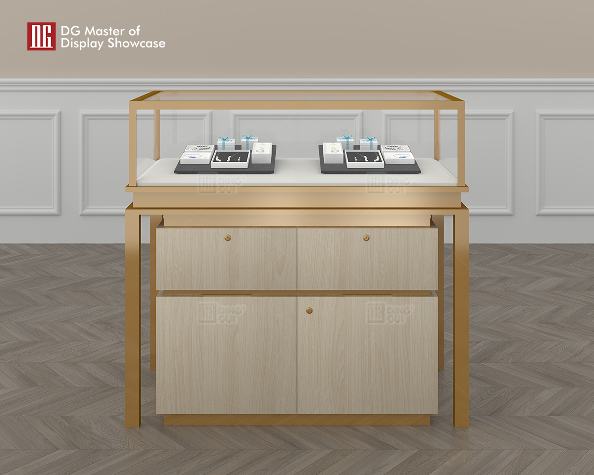 DG Showcase Classic Style Jewelry Watch Display showcase Luxury Shop Interior Design 9