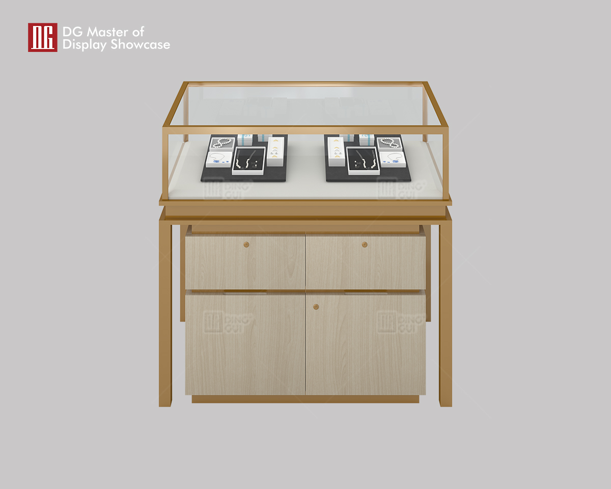 DG Showcase Classic Style Jewelry Watch Display showcase Luxury Shop Interior Design 7