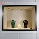 luxury black arched display cabinet wholesale | DG Display Showcase 2