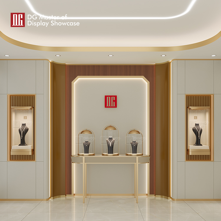 DG Display Showcase | Bepoke black wall display cabinet wholesale 7