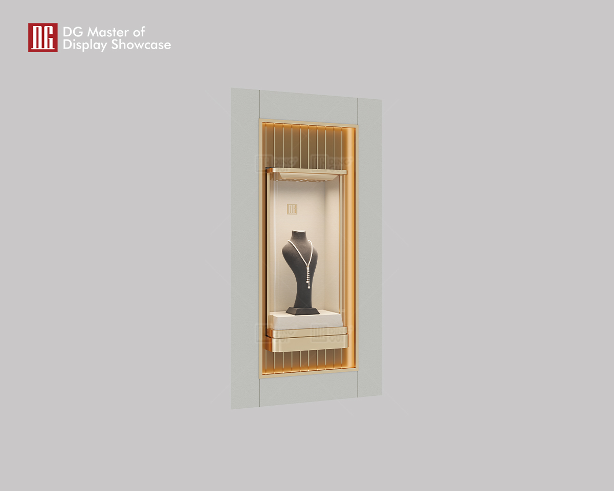 Luxury Black Showcase Cabinet by DG 7