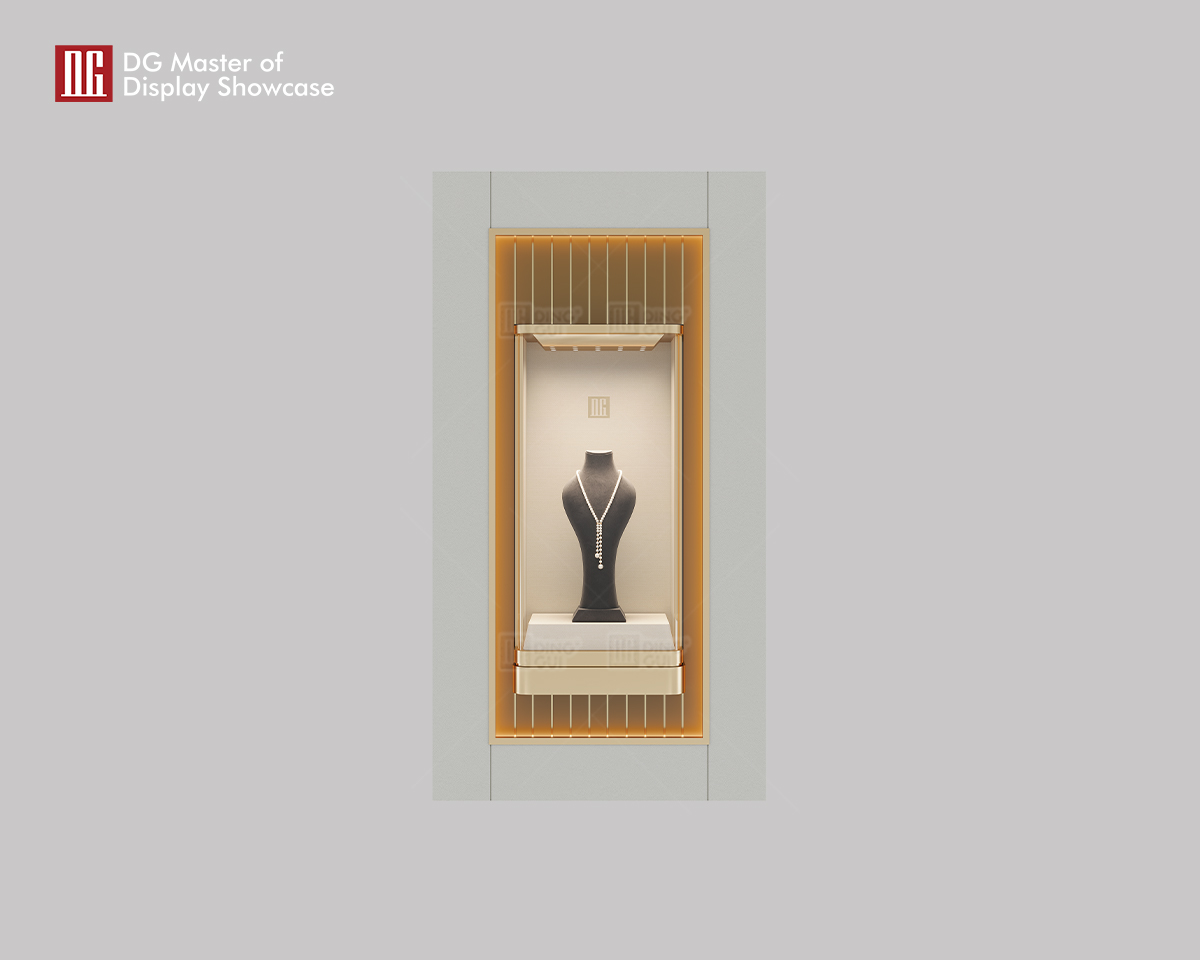 Luxury Black Showcase Cabinet by DG 6