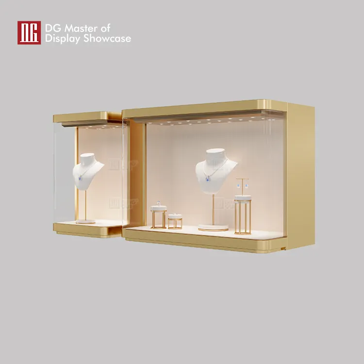 Custom antique black china cabinet supplier Manufacturer | DG Display Showcase 3