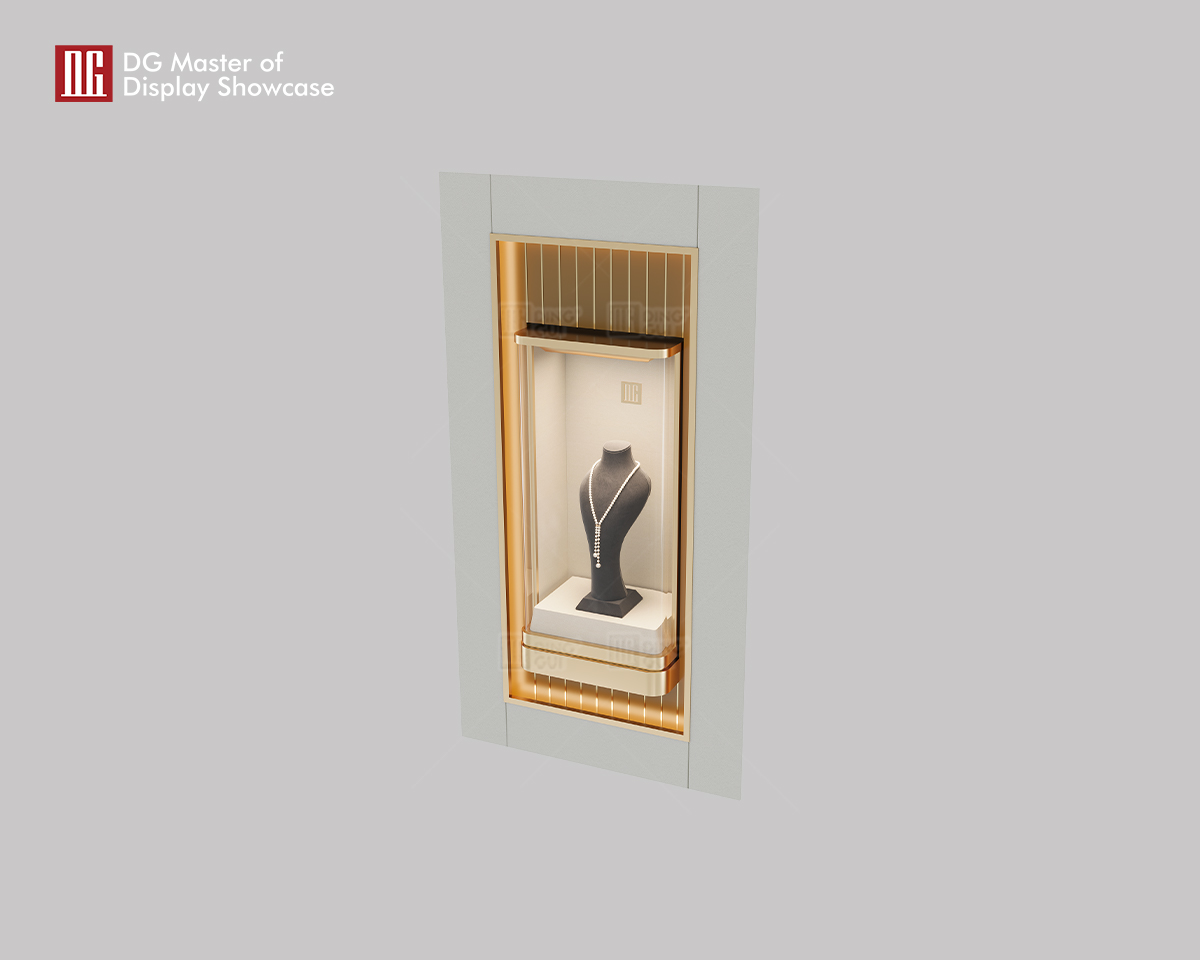 Luxury Black Showcase Cabinet by DG 9