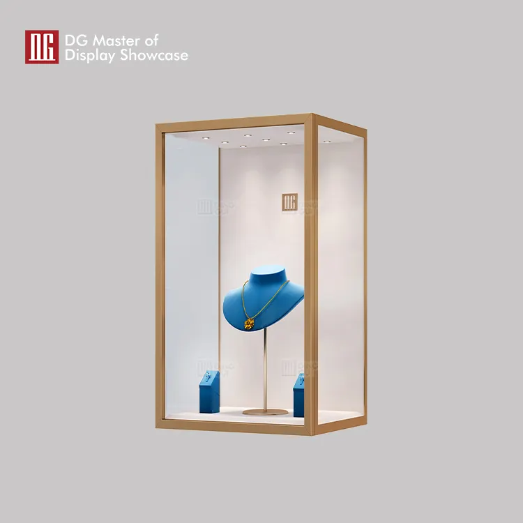 Luxurious Minimalist Hanging Jewelry Display Showcase - DG's Latest Design 3