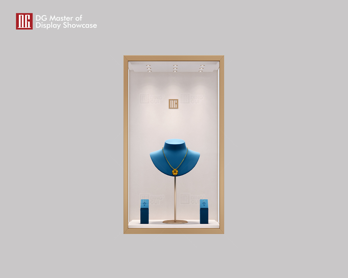 Η τελευταία πολυτελής απλή κρεμαστή βιτρίνα κοσμημάτων DG 6