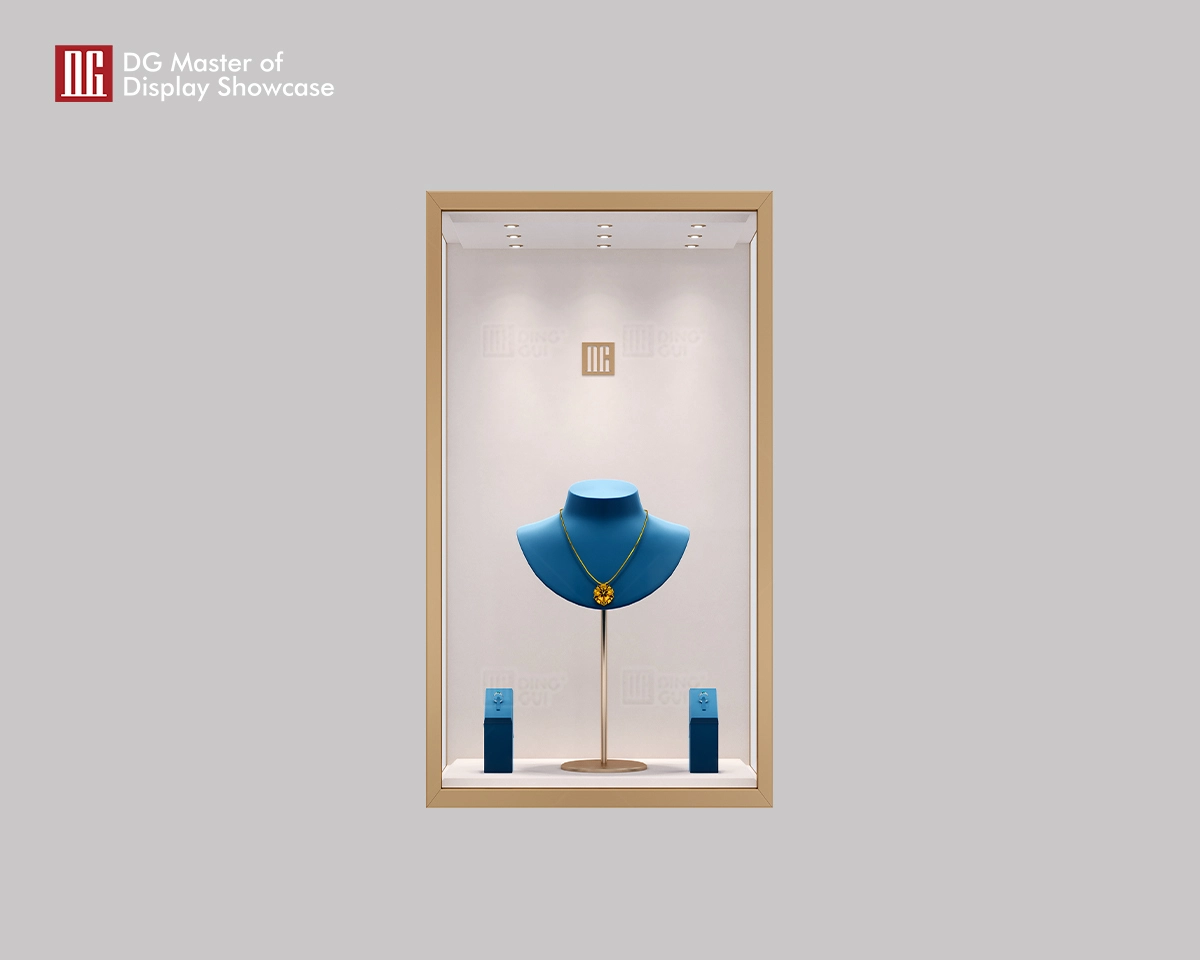 Η τελευταία πολυτελής απλή κρεμαστή βιτρίνα κοσμημάτων DG 1