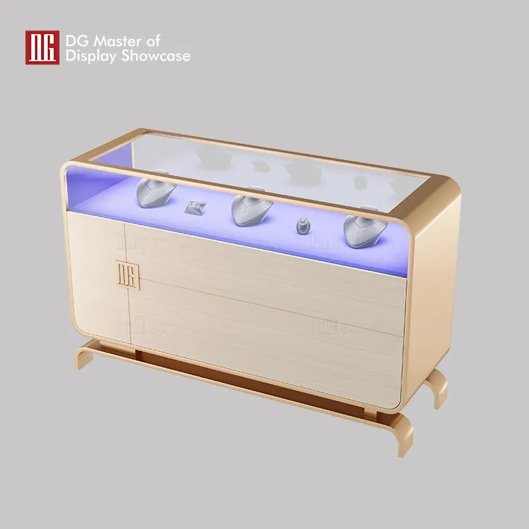 DG High-End Jewelry Showcase: Secure, Luxurious, Spacious 4