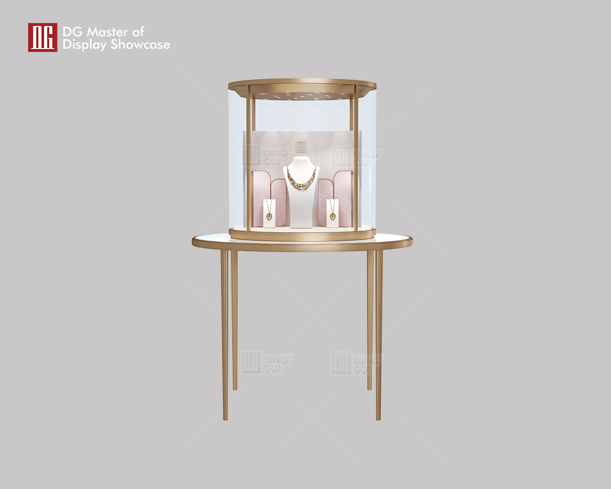 DG Ny R&D Luksus Smykke-Ure Ø Display Showcase af Høj Kvalitet 6