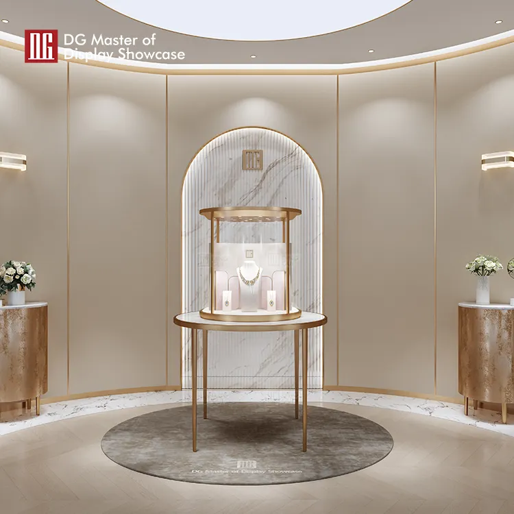 Bepoke modular display cabinets manufacturer | DG Display Showcase 5