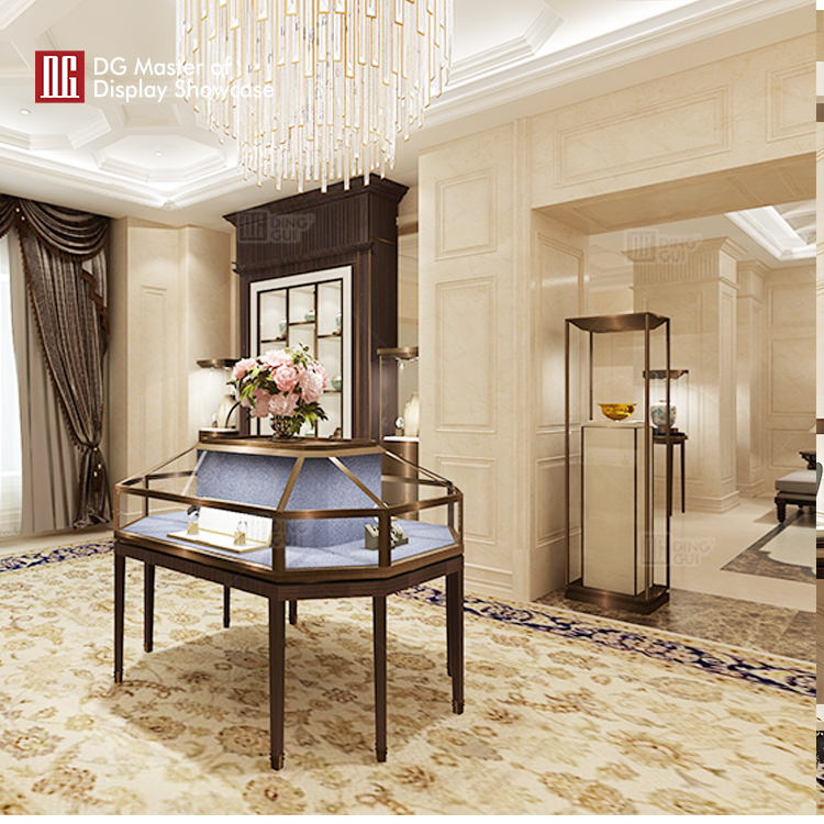 Custom Luxury Showcase company wholesale Manufacturer | DG Display Showcase1 8