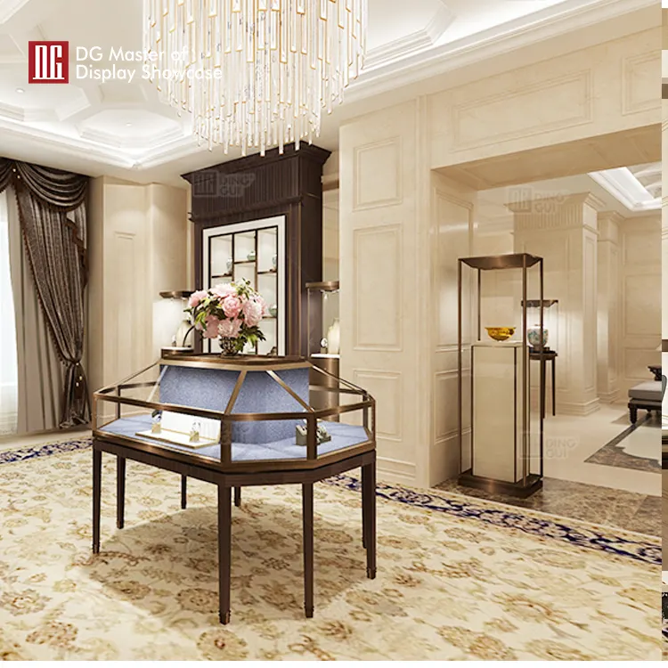 Custom Luxury Showcase company wholesale Manufacturer | DG Display Showcase1 2