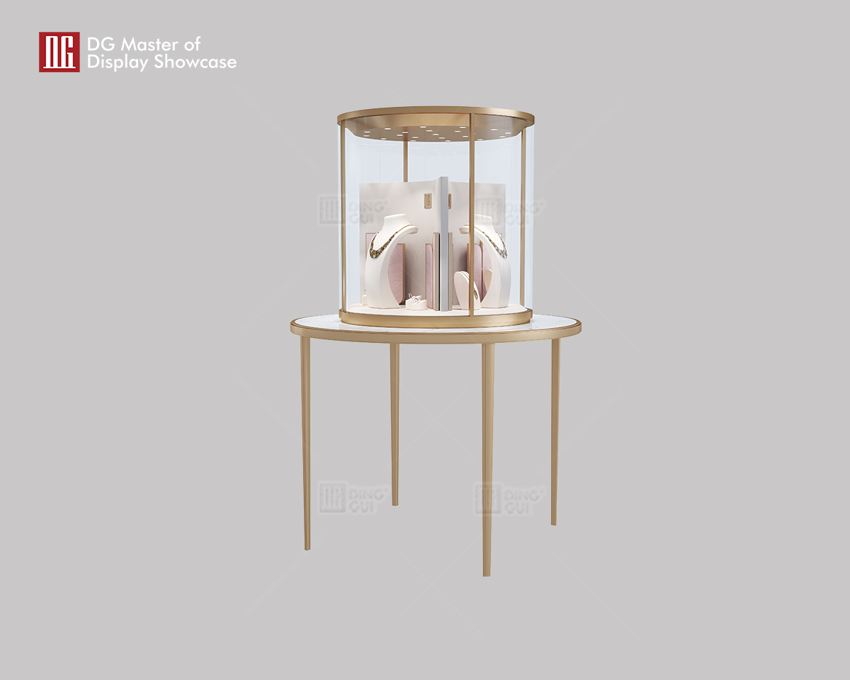 DG Ny R&D Luksus Smykke-Ure Ø Display Showcase af Høj Kvalitet 8