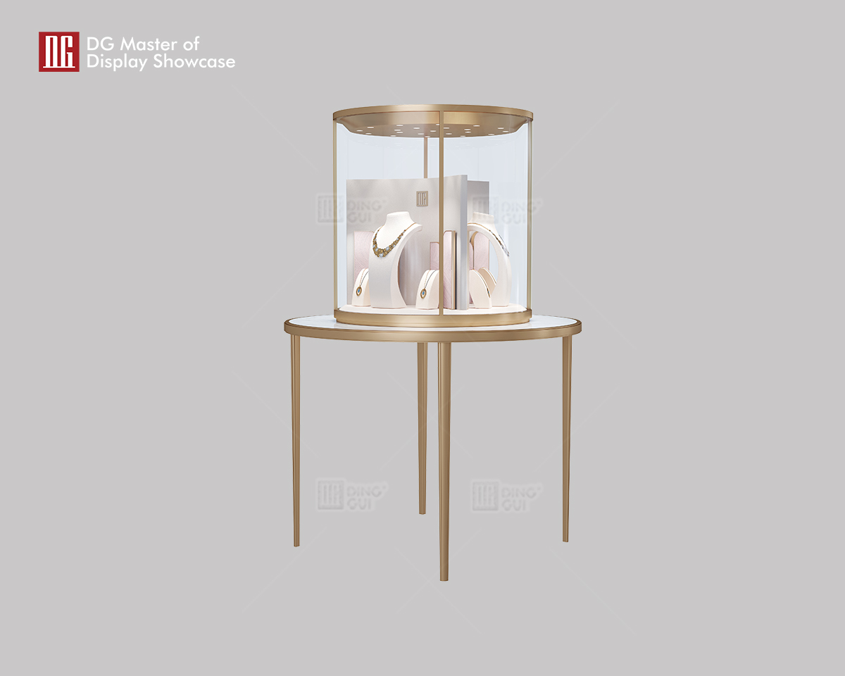 DG Ny R&D Luksus Smykke-Ure Ø Display Showcase af Høj Kvalitet 9