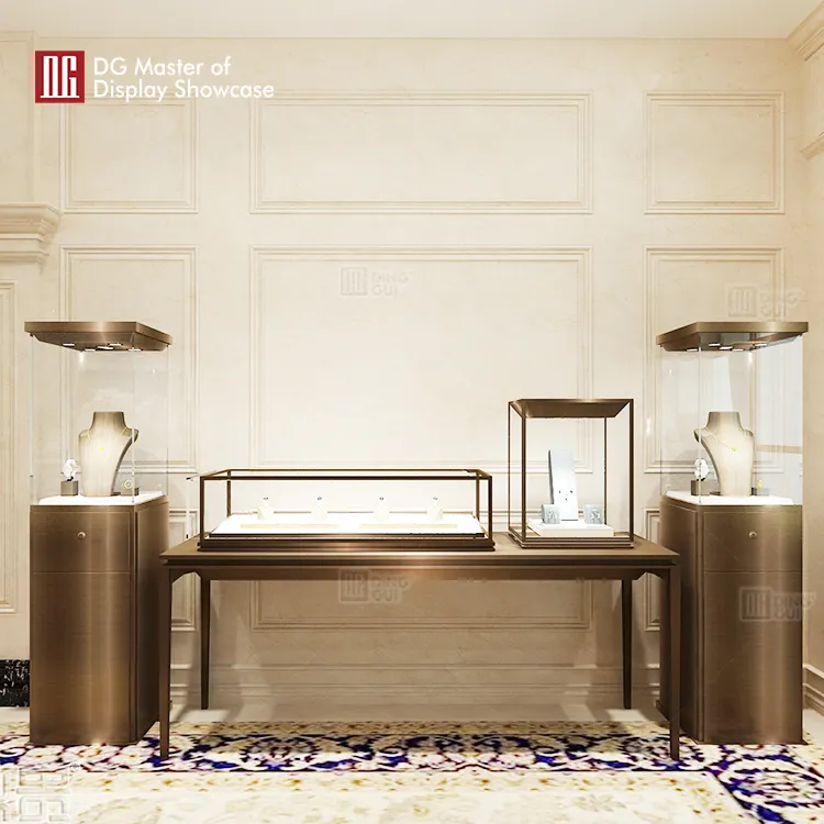 Custom Luxury Showcase company wholesale Manufacturer | DG Display Showcase1 3