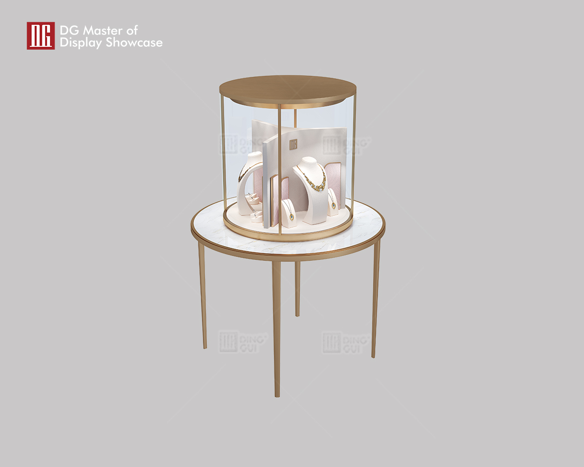 DG Ny R&D Luksus Smykke-Ure Ø Display Showcase af Høj Kvalitet 7