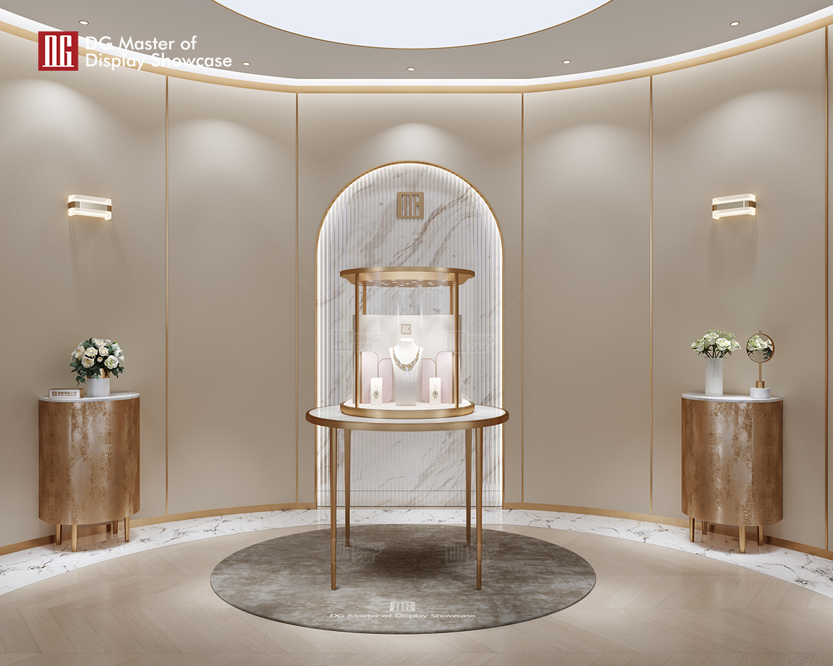 DG Ny R&D Luksus Smykke-Ure Ø Display Showcase af Høj Kvalitet 10