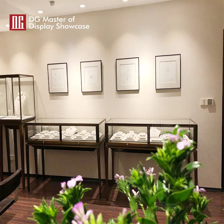DG Luxury Jewelry Watch Showcase: Ultimate Display for High-End Stores 3