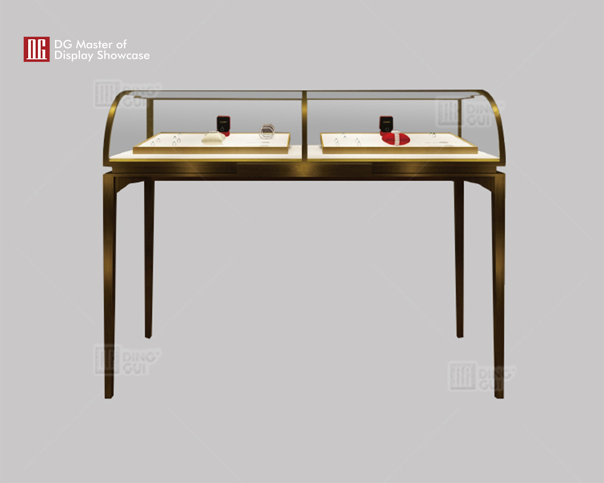 DG Showcase luksus smykkeskrin til urbutik med smykkedisplay 6