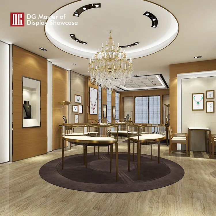 Luxury Front Opening Glass Showcase 5