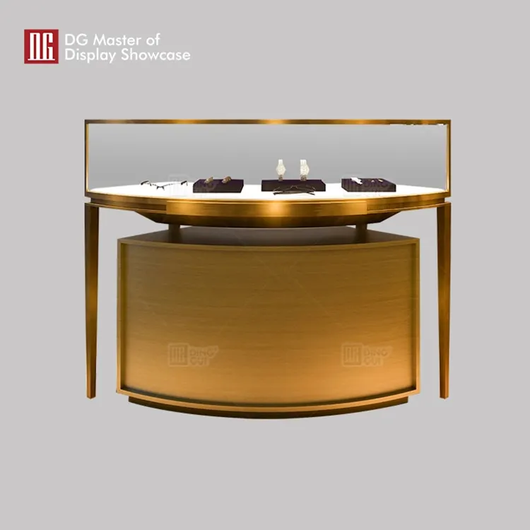 Luxury Front Opening Glass Showcase 2