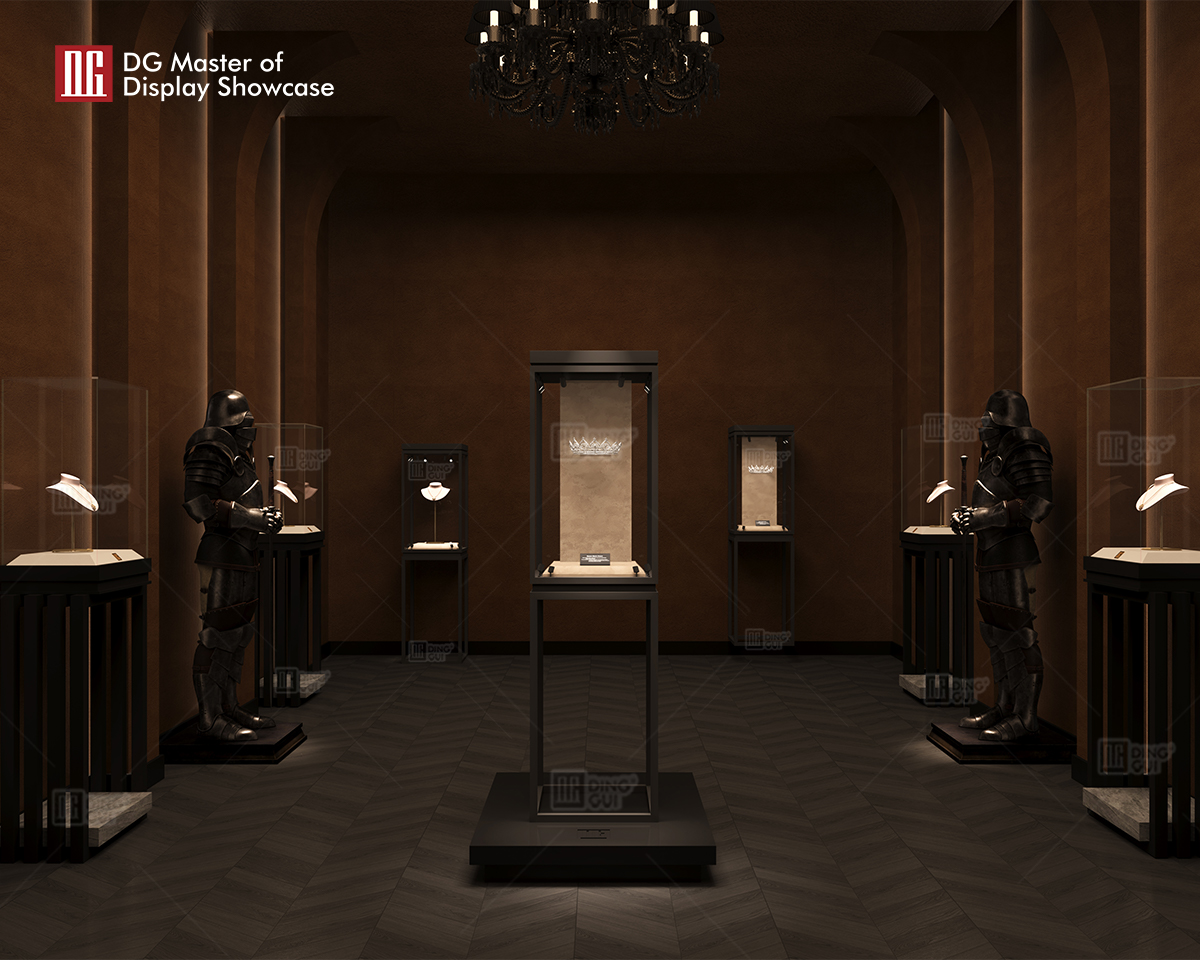 Quality DG's New Antique-inspired Jewelry Showcase Manufacturer 10